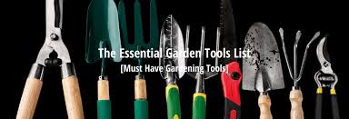 the essential garden tools list must