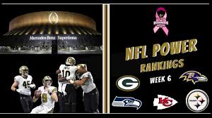 Tuesday is here and with it another week of nfl power rankings which is sure to have a major shakeup after a weekend full of shocking upsets!!! Top 5 Nfl Power Rankings In Week 6 Sports Illustrated New Orleans Saints News Analysis And More