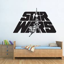 Star Wars Logo Vinyl Wall Decal