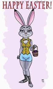 Judy the disgruntled easter bunny (GrouchoM) : r/zootopia
