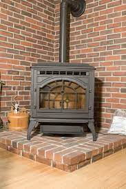 Draw Of A Wood Burning Stove