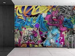 Wall26 Colorful Graffiti Large Wall