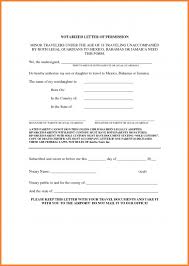 authorization letter for a child to