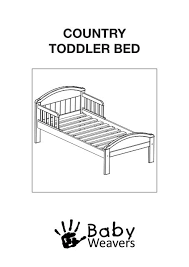 country toddler bed kiddicare