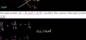 Perpendicular Lines Math