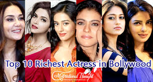 top 10 bollywood rich actress in india