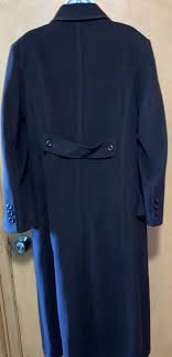 Brown Trench Long Pea Coat Jacket Coat