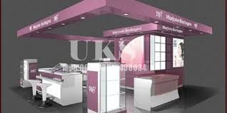 cosmetic kiosk design for ping mall