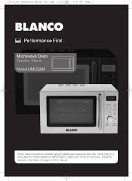 How to install a built in microwave with trim kit. Blanco Microwave Oven Bmo280x Bmo280x User Manual Manualzz