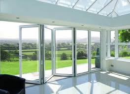 White Upvc Sliding Folding Door