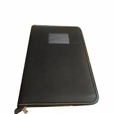 leather zipper file folder at rs 150
