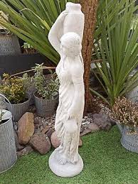 Wine Jug Stone Finish Garden Statue