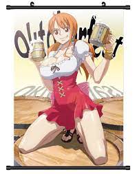 Hot Japan Anime One Piece Nami Home Decor Poster Wall Scroll  8