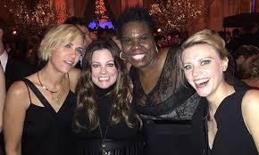 2016 sucks, we get it. Kristen Wiig Melissa Mccarthy Leslie Jones And Kate Mckinnon Mingle At Snl After Party Daily Mail Online