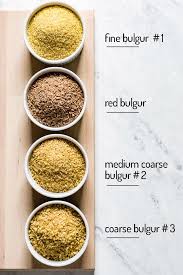 what is bulgur wheat types of bulgur