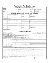 Job Application Form Template Free Blank Application Form