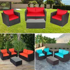 Patio Furniture Sectional Sofa Set