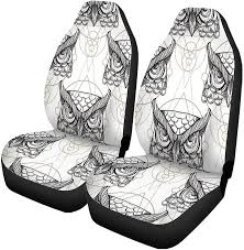 Car Seat Covers Muzzle Of Owl