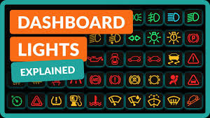 all dashboard lights explained meaning