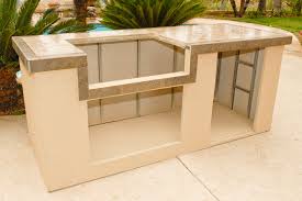outdoor kitchen island frame, outdoor