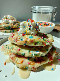funfetti pancakes from scratch happy