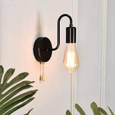 Wall Lights Retro Metal Lamp
