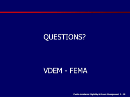 Ppt Fema Public Assistance Program Powerpoint Presentation