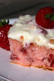 strawberry cake five silver spoons