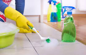 how to clean tile floors of all types
