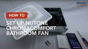 nutone chromacomfort bathroom fan