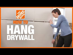 How To Hang Drywall The Home Depot