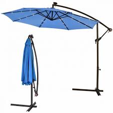 3m Cantilever Garden Parasol With Led