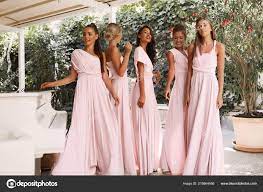 silph s light pink dresses standing