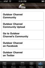 Choice with ralph & vicki, the. Outdoor Channel Launches Free Iphone App