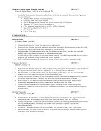 Cover Letter Lab Undergrad How To Put Research Assistant On Resume