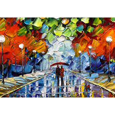 Wall Art Canvas Painting Bright