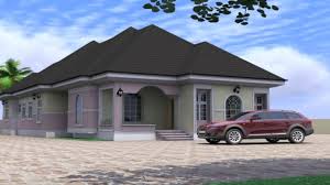 4 bedroom bungalow house design in nigeria