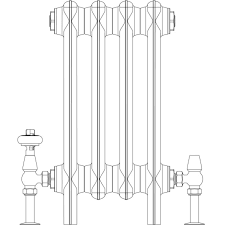 Grace 2 Column 25in 4 Sections