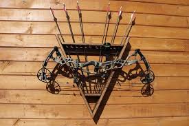 Archery Bow Rack Wall Mount For
