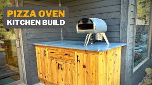 outdoor pizza oven kitchen