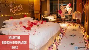 valentine bedroom decoration ideas