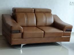 advance furniture wooden 2 seater sofa