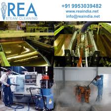 rea india steam cleaning machine