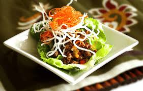 asian lettuce cups recipe with ground