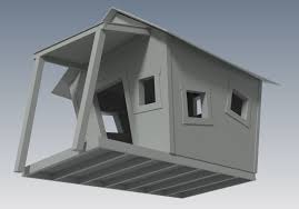 Crooked Cubby House Play House V05