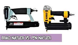 Nail guns are designed to complete fastening jobs quicker than using a hammer. Brad Nailer Vs Pin Nailer Which Is Better For Your Needs Homenewtools
