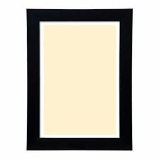 plain black photo frame for gift size