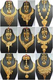 indian 22k gold plated wedding necklace