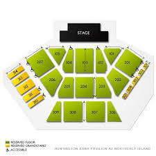 Huntington Bank Pavilion At Northerly Island 2019 Seating Chart