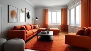 Colour Orange In Interior Design